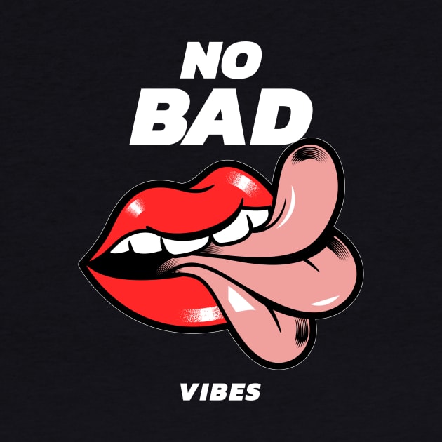 No Bad Vibes by CatMonkStudios